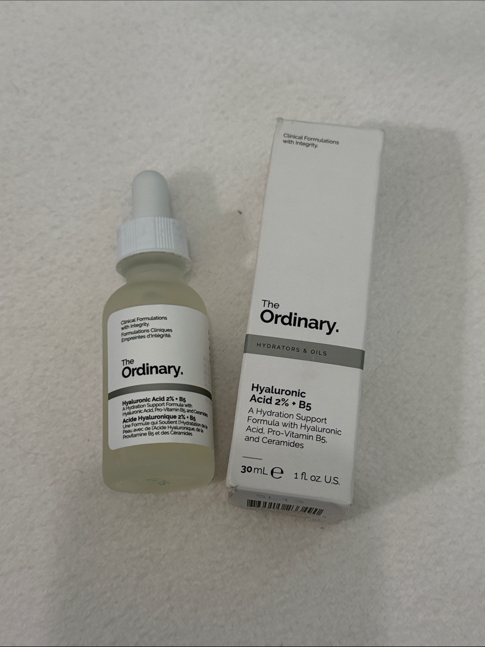 The Ordinary Hyaluronic Acid 2% + B5 Serum - White
